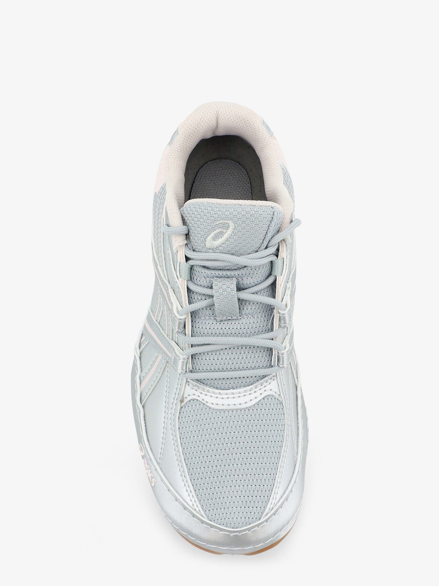 ASICS Men's Mesh and Leather Hypersync Sneakers Grey