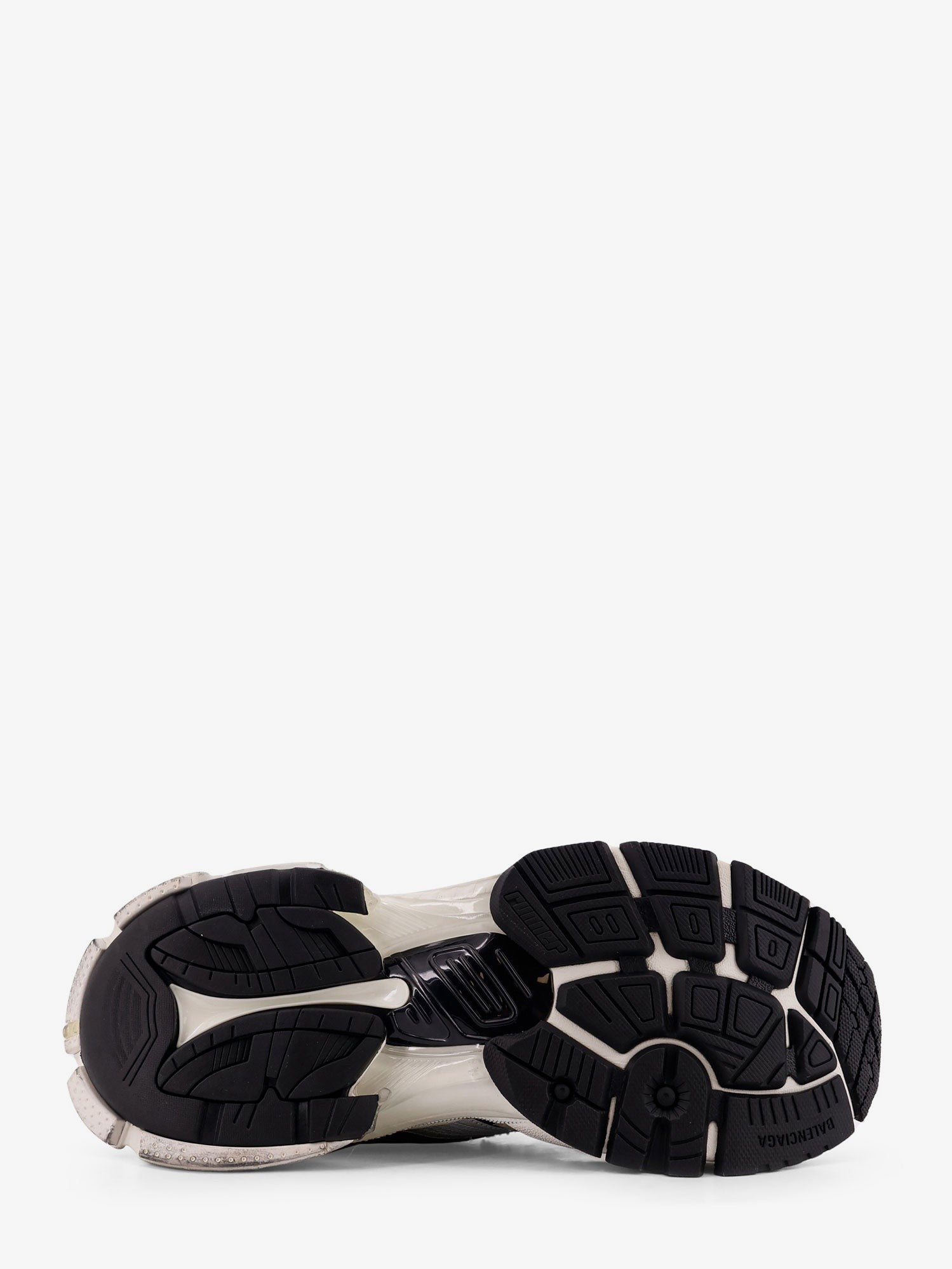 Balenciaga Men's Mesh and Nylon Runner Sneakers White
