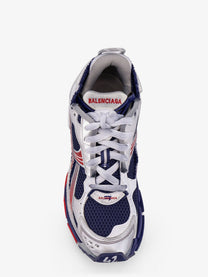 Balenciaga Men's Mesh and Nylon Runner Sneakers Blue