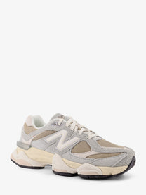 New Balance Men's Mesh and Suede Sneakers Grey