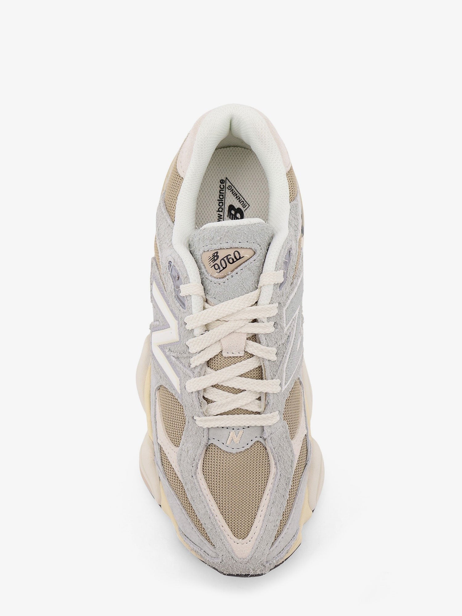 New Balance Men's Mesh and Suede Sneakers Grey