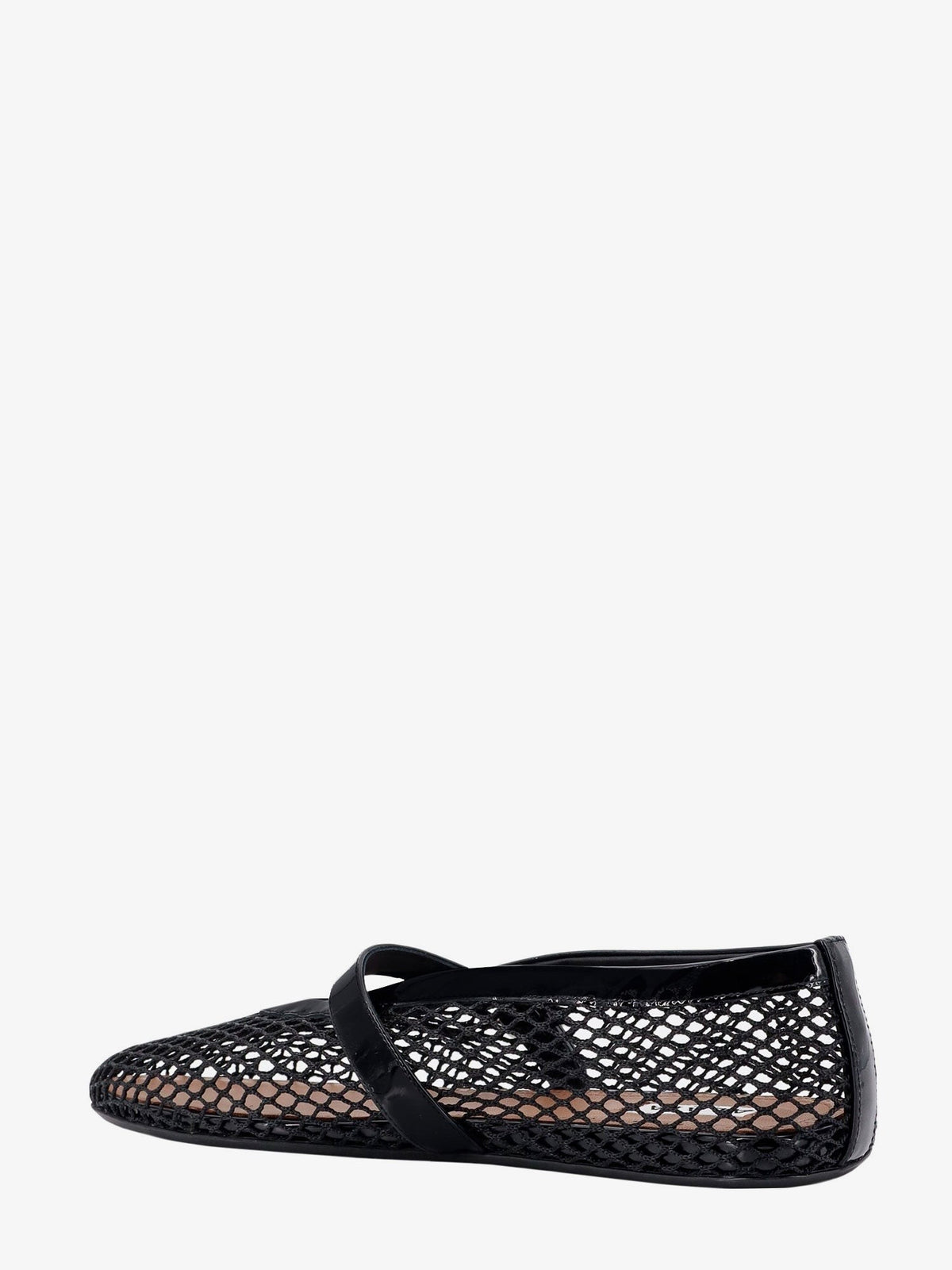 ALAÏA Women's Mesh Ballet Flats Black