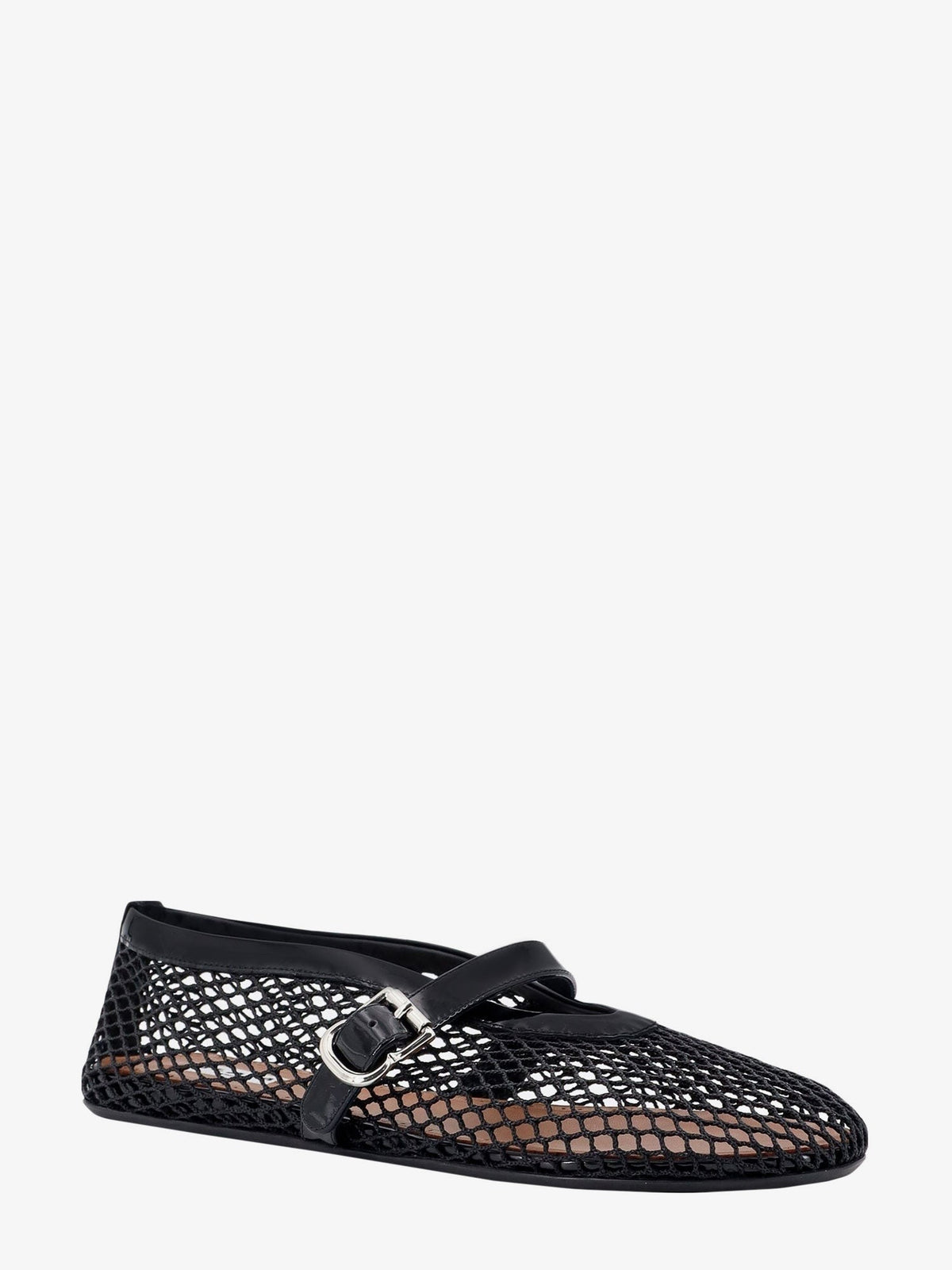 ALAÏA Women's Mesh Ballet Flats Black