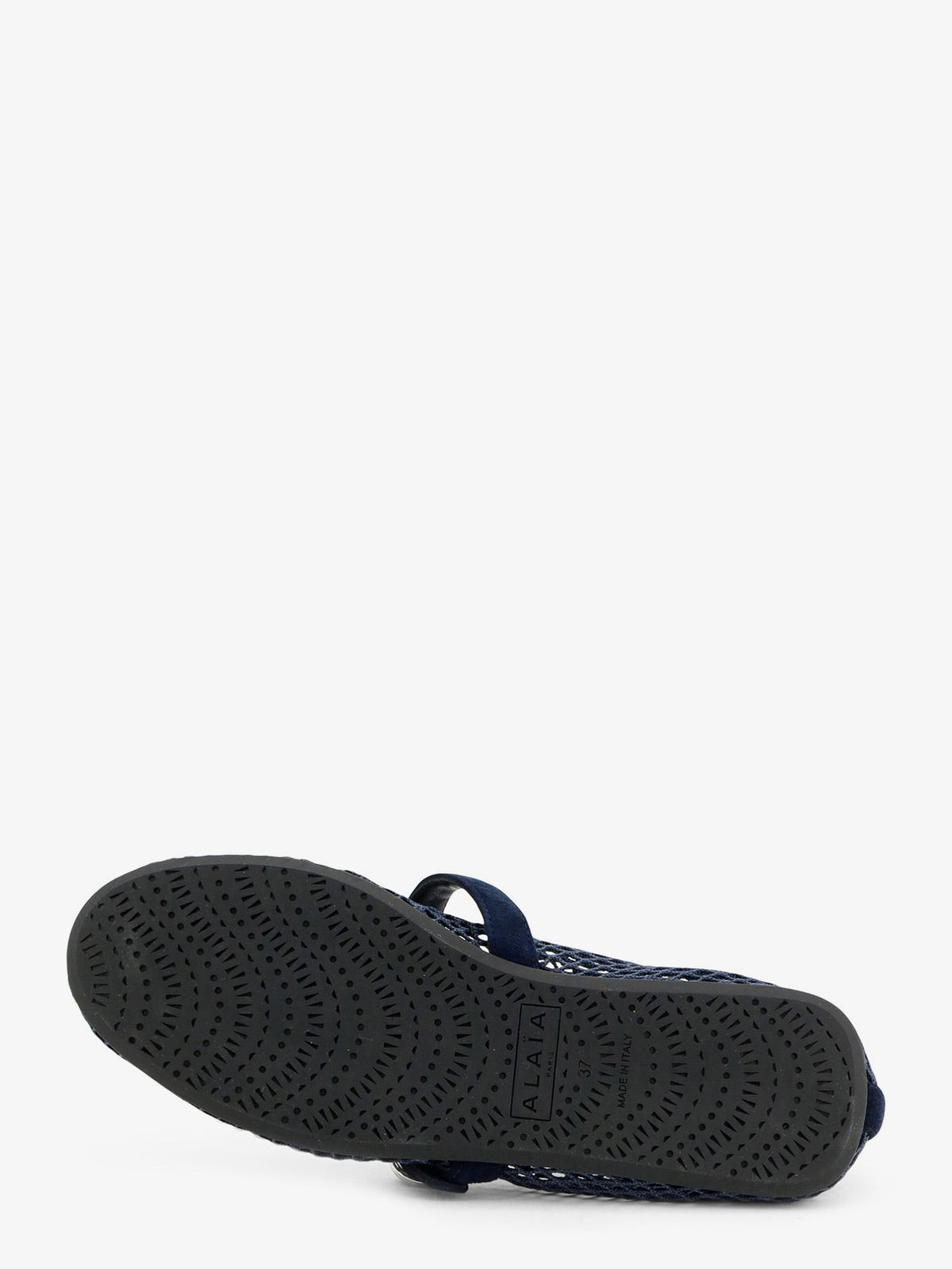 ALAÏA Women's Mesh Ballet Flats Blue, view 4