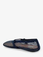 ALAÏA Women's Mesh Ballet Flats Blue, view 3