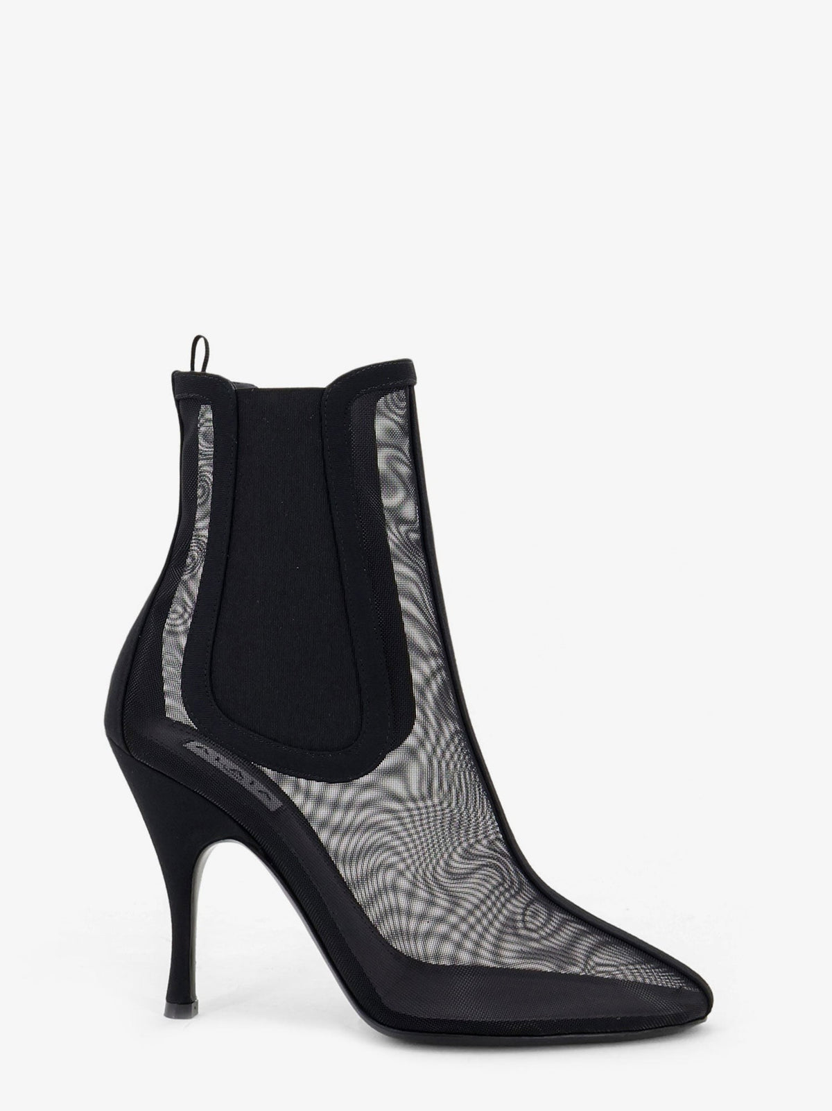 ALAÏA Women's Mesh Chelsea Boots Black