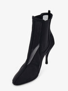 ALAÏA Women's Mesh Chelsea Boots Black, view 4