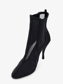ALAÏA Women's Mesh Chelsea Boots Black, view 4