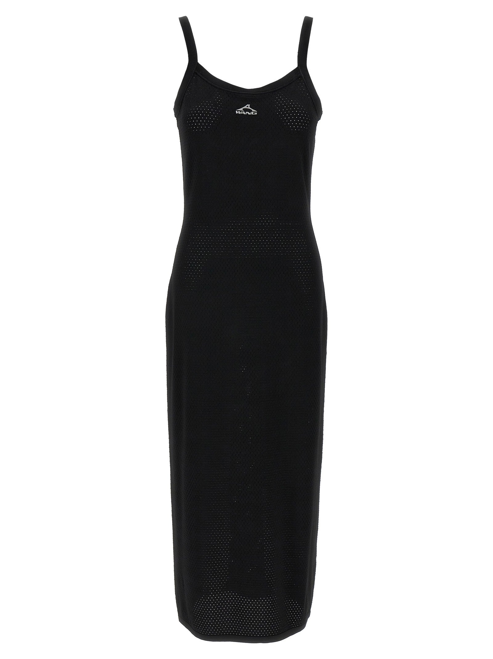 T By Alexander Wang Mesh Dress Black