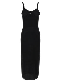 T By Alexander Wang Mesh Dress Black