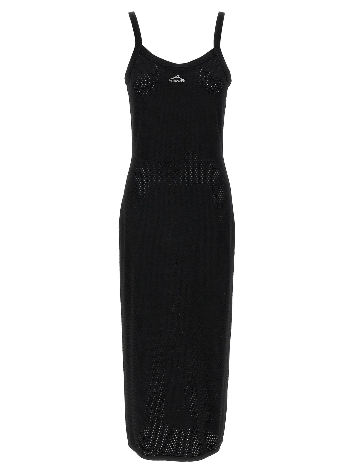 T By Alexander Wang Mesh Dress Black