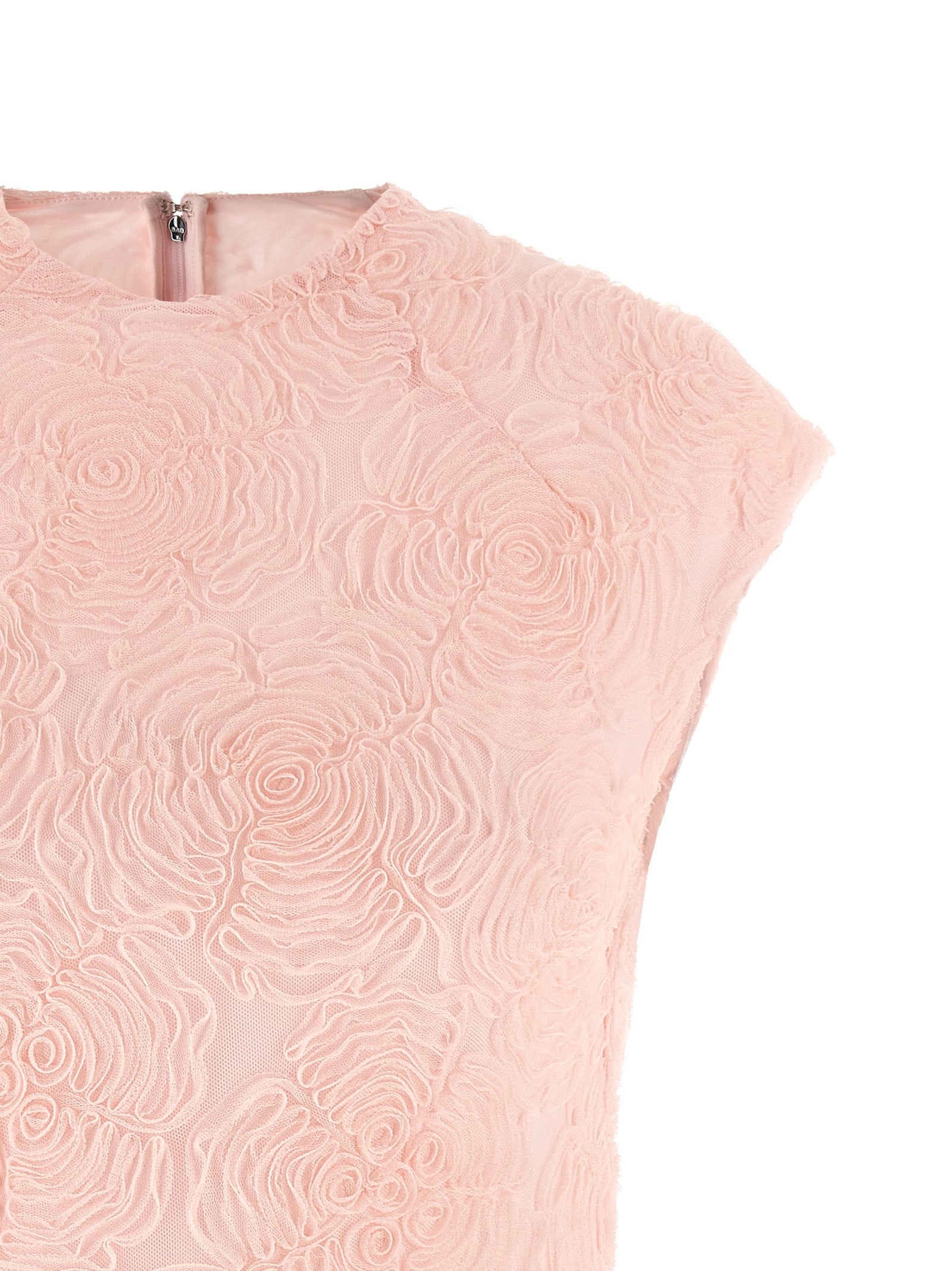 ROTATE Birger Christensen Mesh Dress Blue