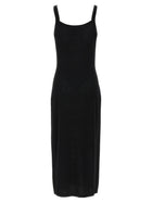 T By Alexander Wang Mesh Dress Black, view 2