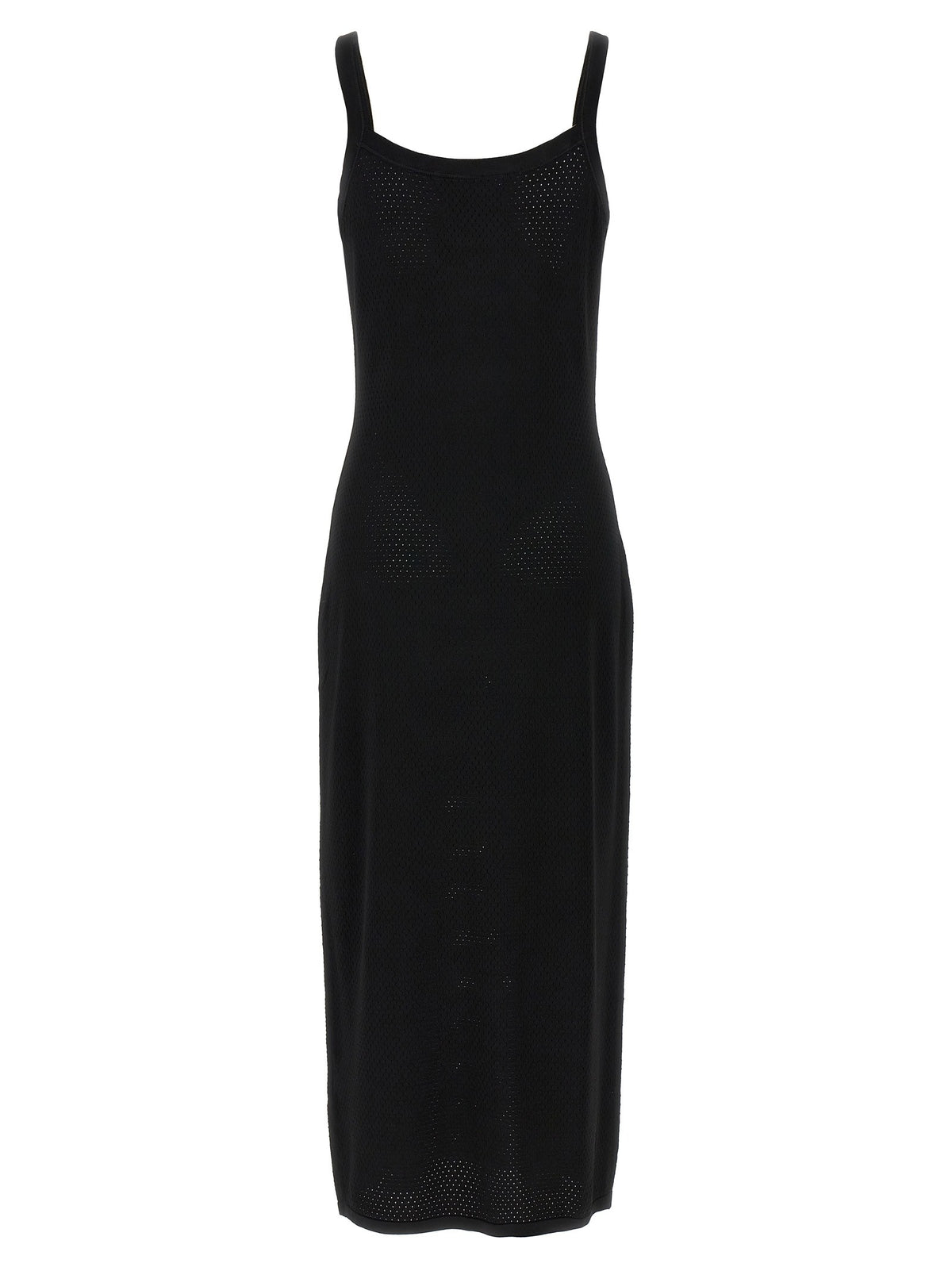 T By Alexander Wang Mesh Dress Black