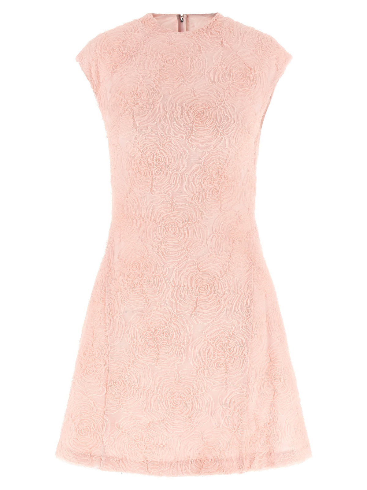 ROTATE Birger Christensen Mesh Dress Blue