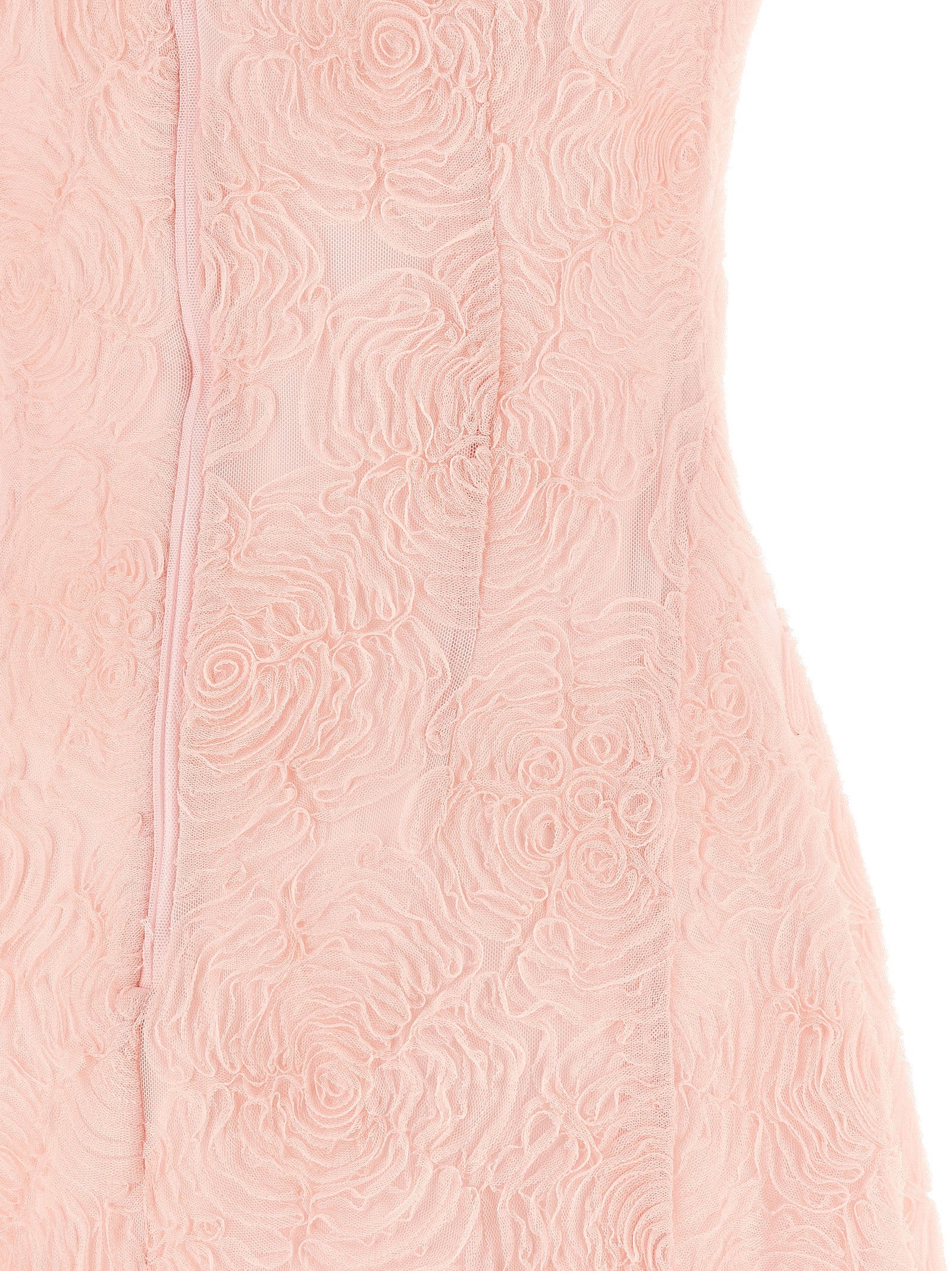 ROTATE Birger Christensen Mesh Dress Blue