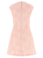 ROTATE Birger Christensen Mesh Dress Blue, view 2