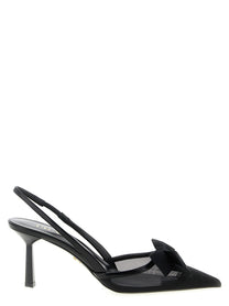 PRADA Mesh Slingback Black