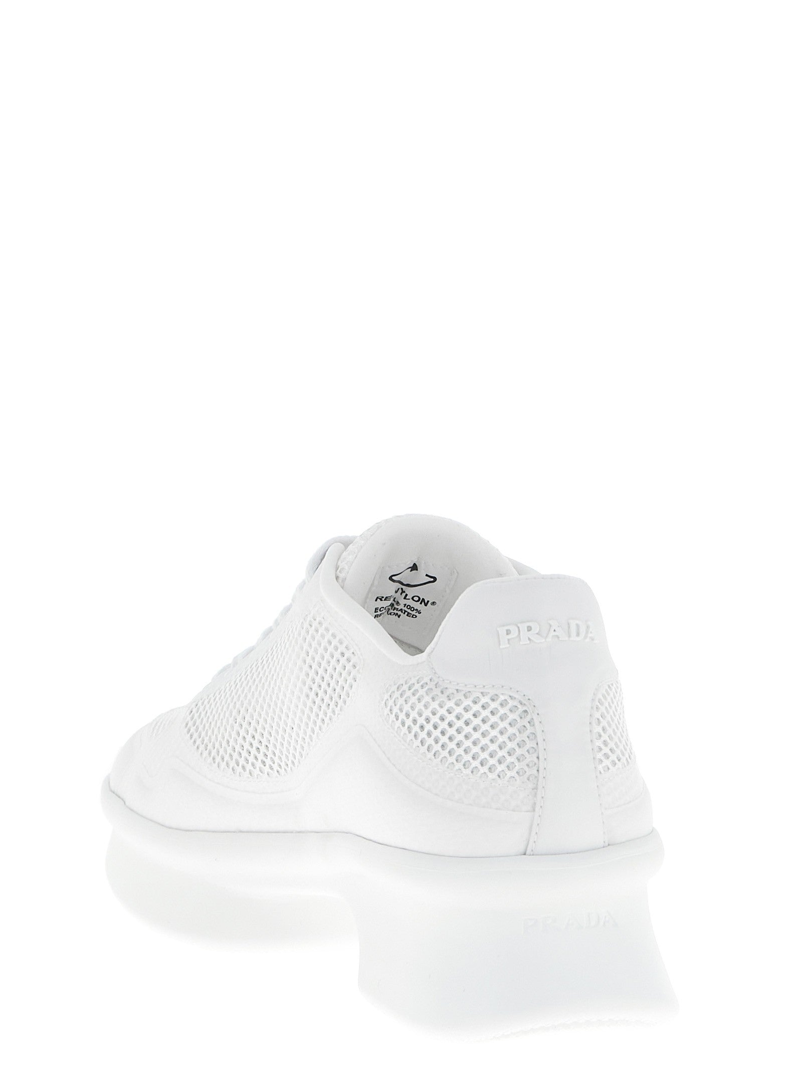 PRADA Mesh Sneakers White
