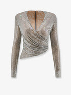 self-portrait Women's Mesh Top Grey