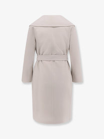 S Max Mara Women's Messi Virgin Wool Coat White