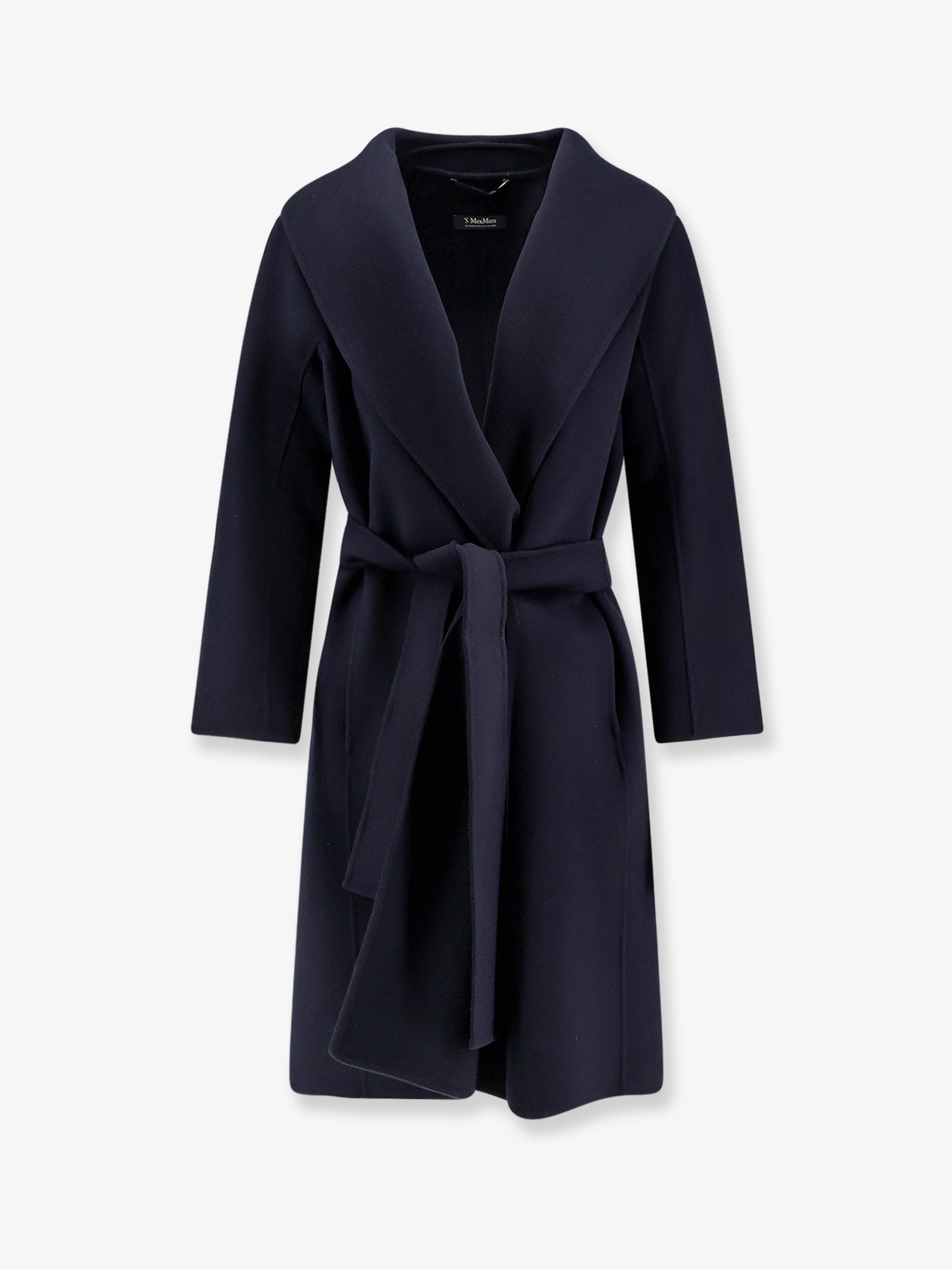 S MAX MARA Women's Messi Virgin Wool Coat White