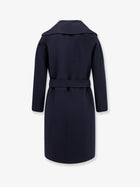 S MAX MARA Women's Messi Virgin Wool Coat White, view 2