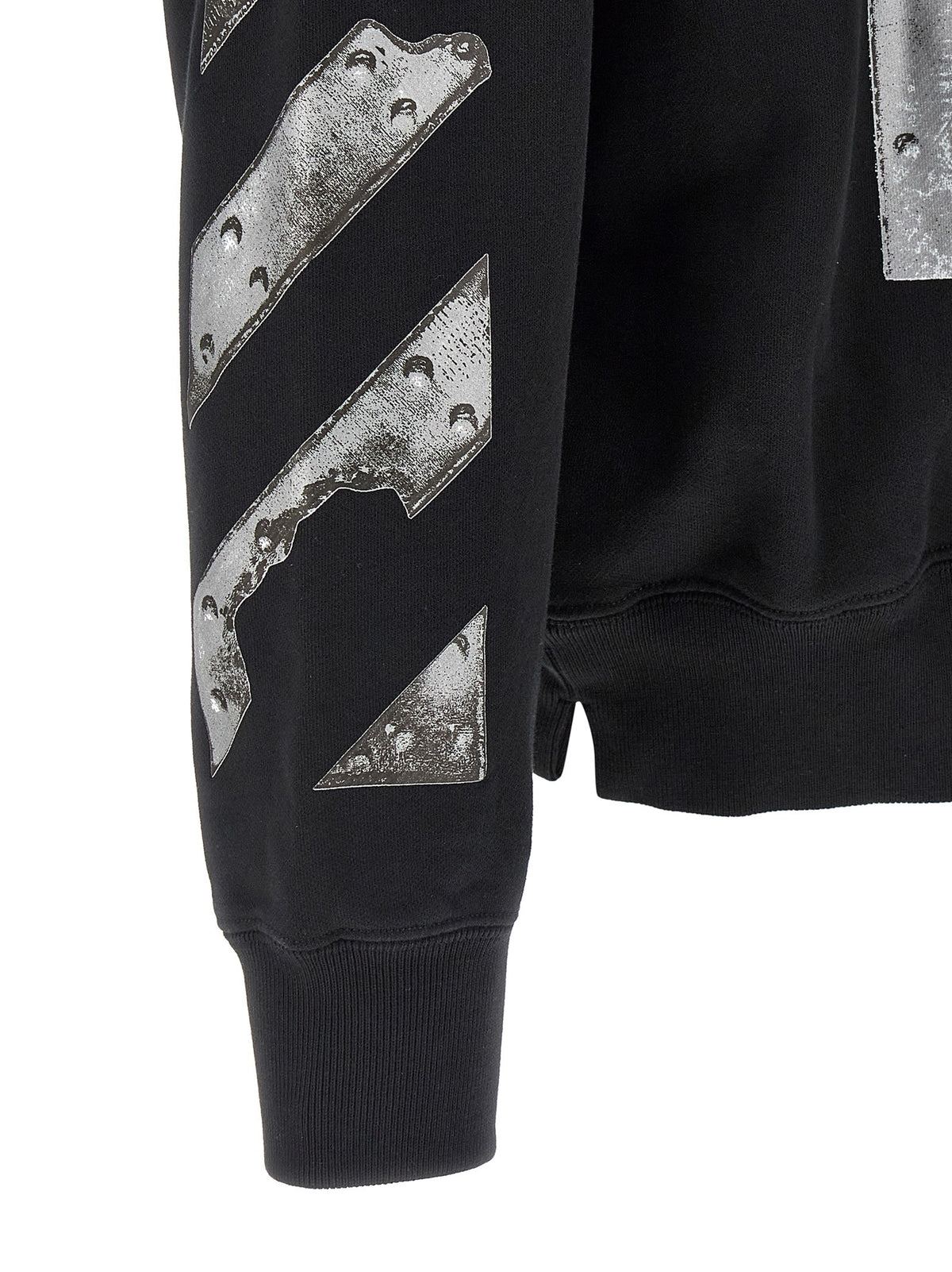 Off-White Metal Arrow Skate Hoodie Black