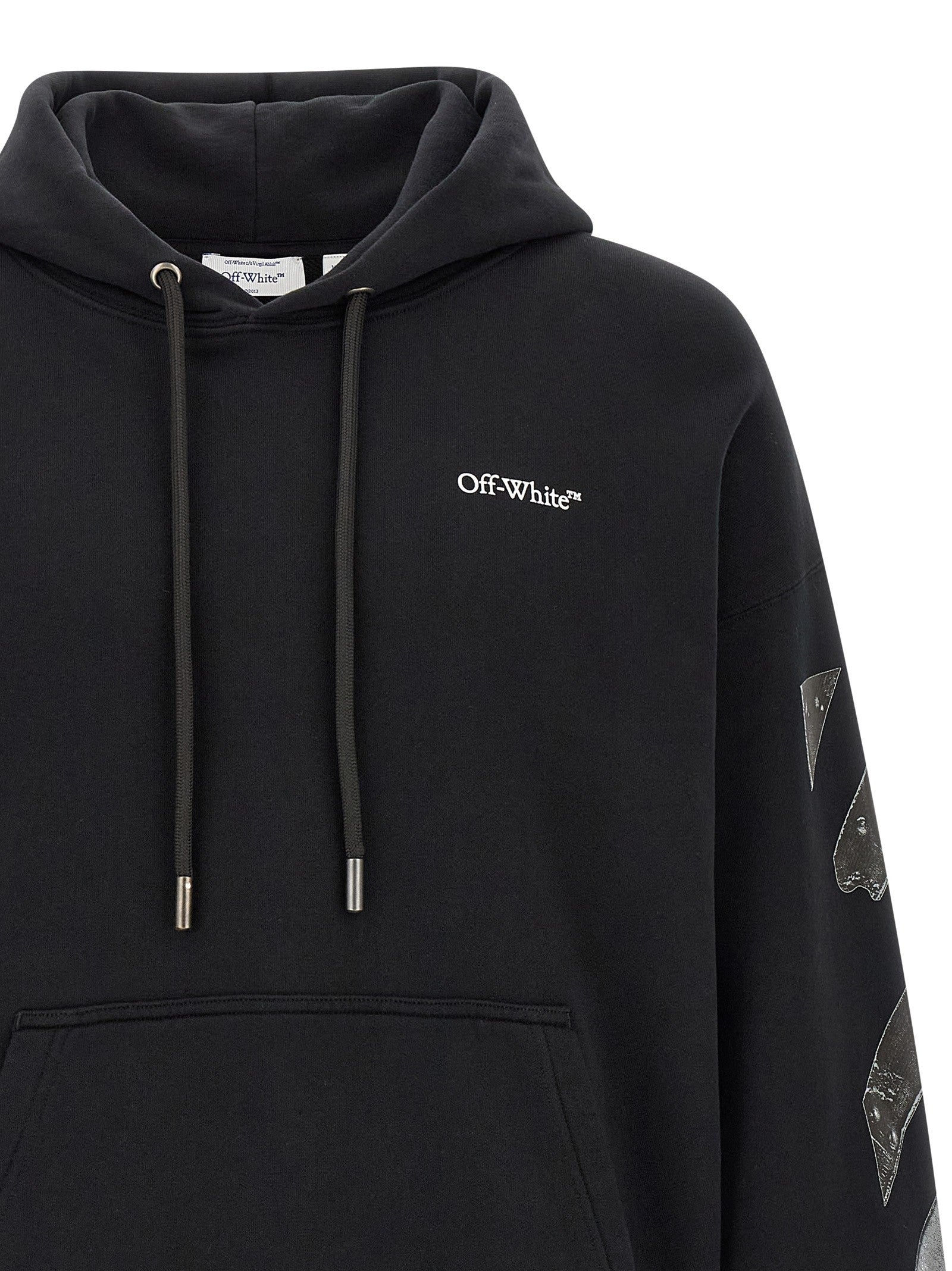 Off-White Metal Arrow Skate Hoodie Black
