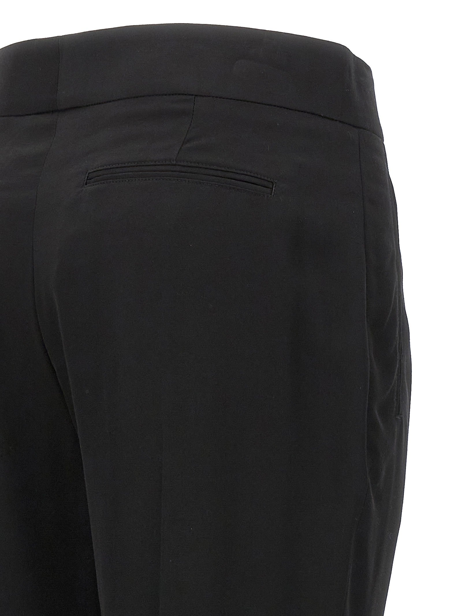 Tom Ford Metal Bar Detail Trousers Black