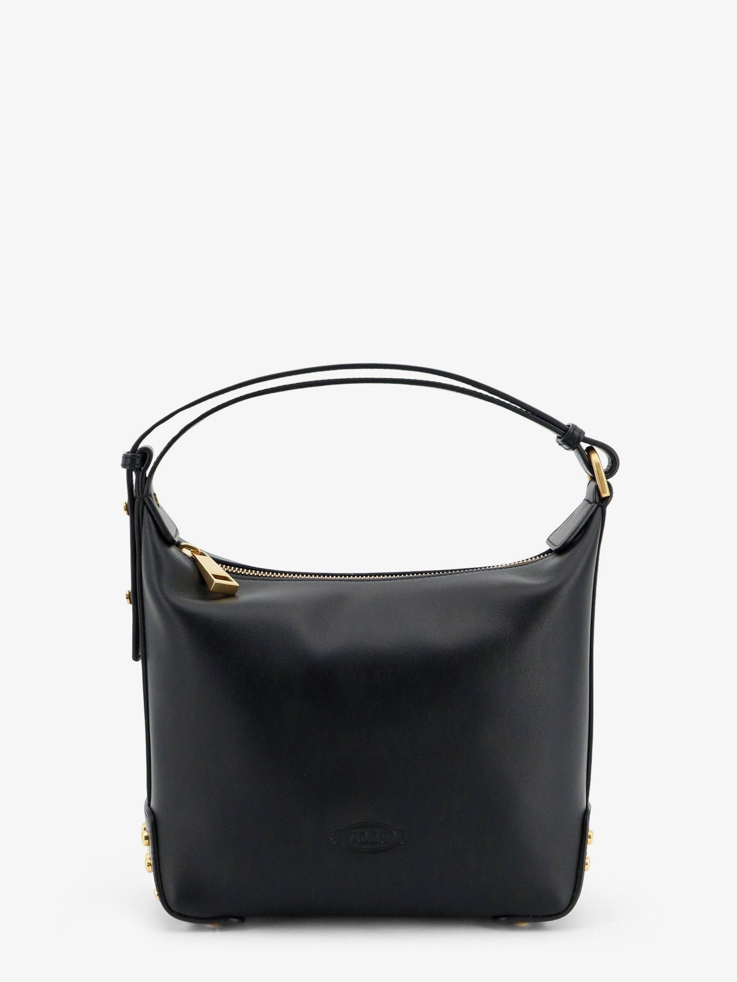 Tod's Women's Metal Dots Leather Mini Bag Black