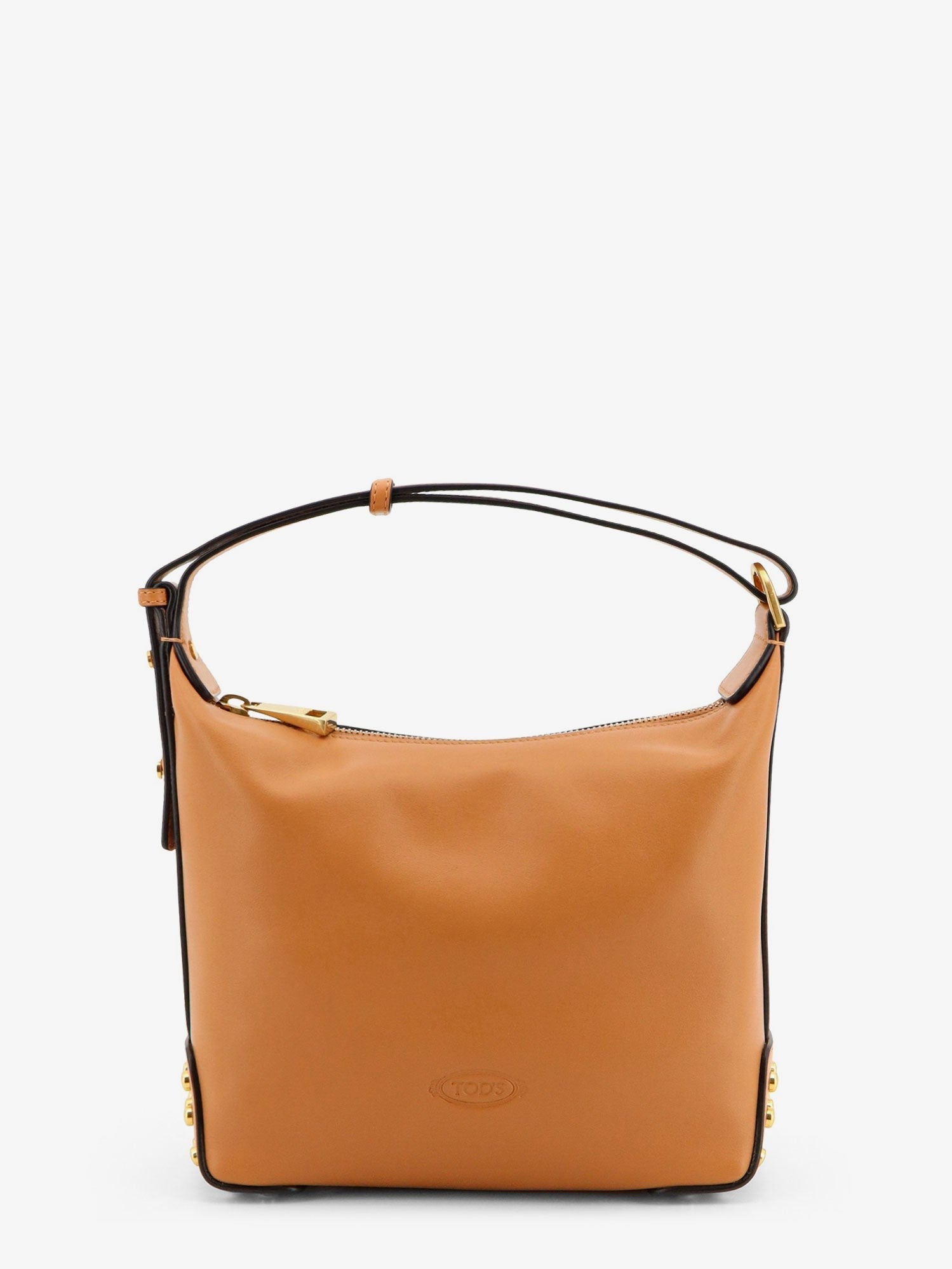 Tod's Women's Metal Dots Leather Mini Bag Brown