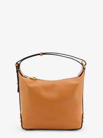 Tod's Women's Metal Dots Leather Mini Bag Brown