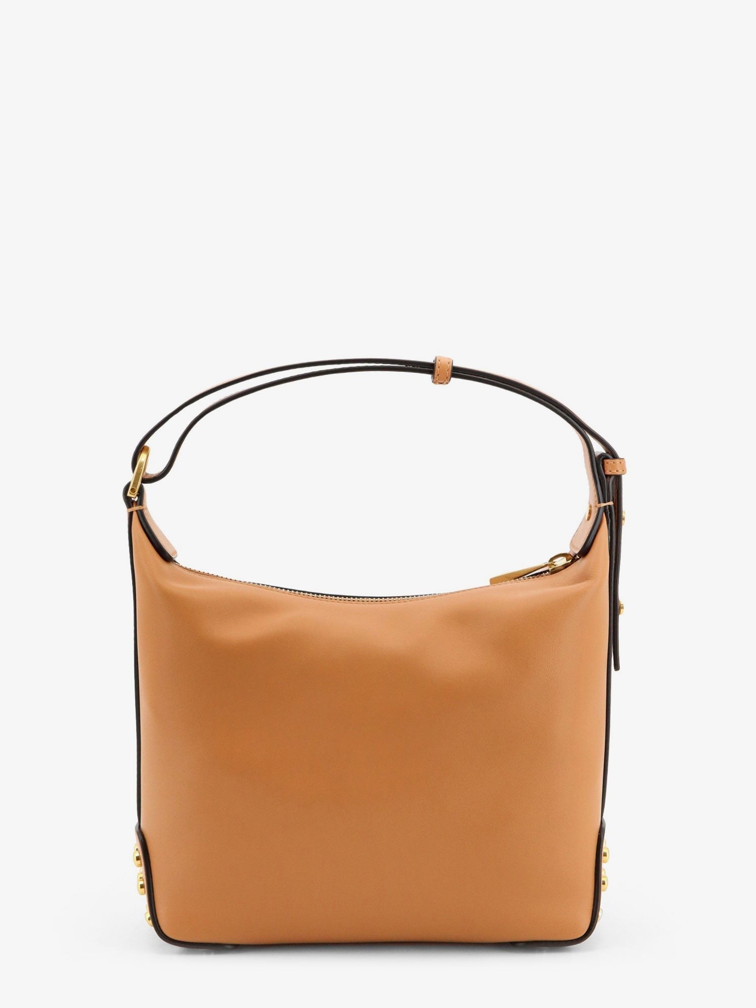 Tod's Women's Metal Dots Leather Mini Bag Brown