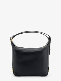 Tod's Women's Metal Dots Leather Mini Bag Black