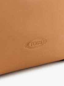 Tod's Women's Metal Dots Leather Mini Bag Brown