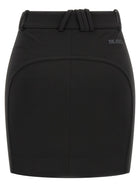 The Attico Metal Plate Skirt Black, view 2