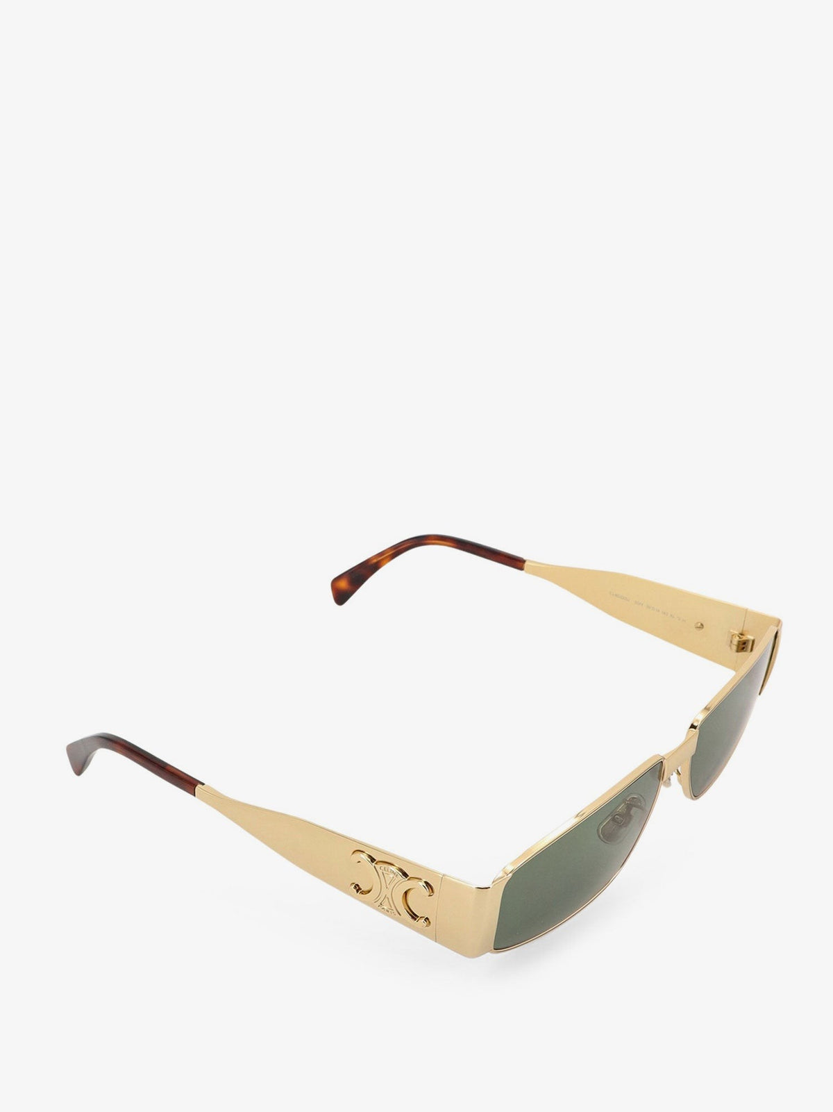 Celine Men's Metal Sunglasses Green