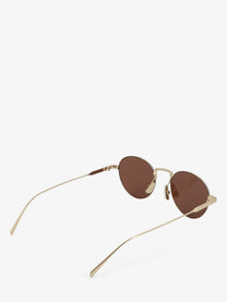 Celine Women's Metal Sunglasses Brown