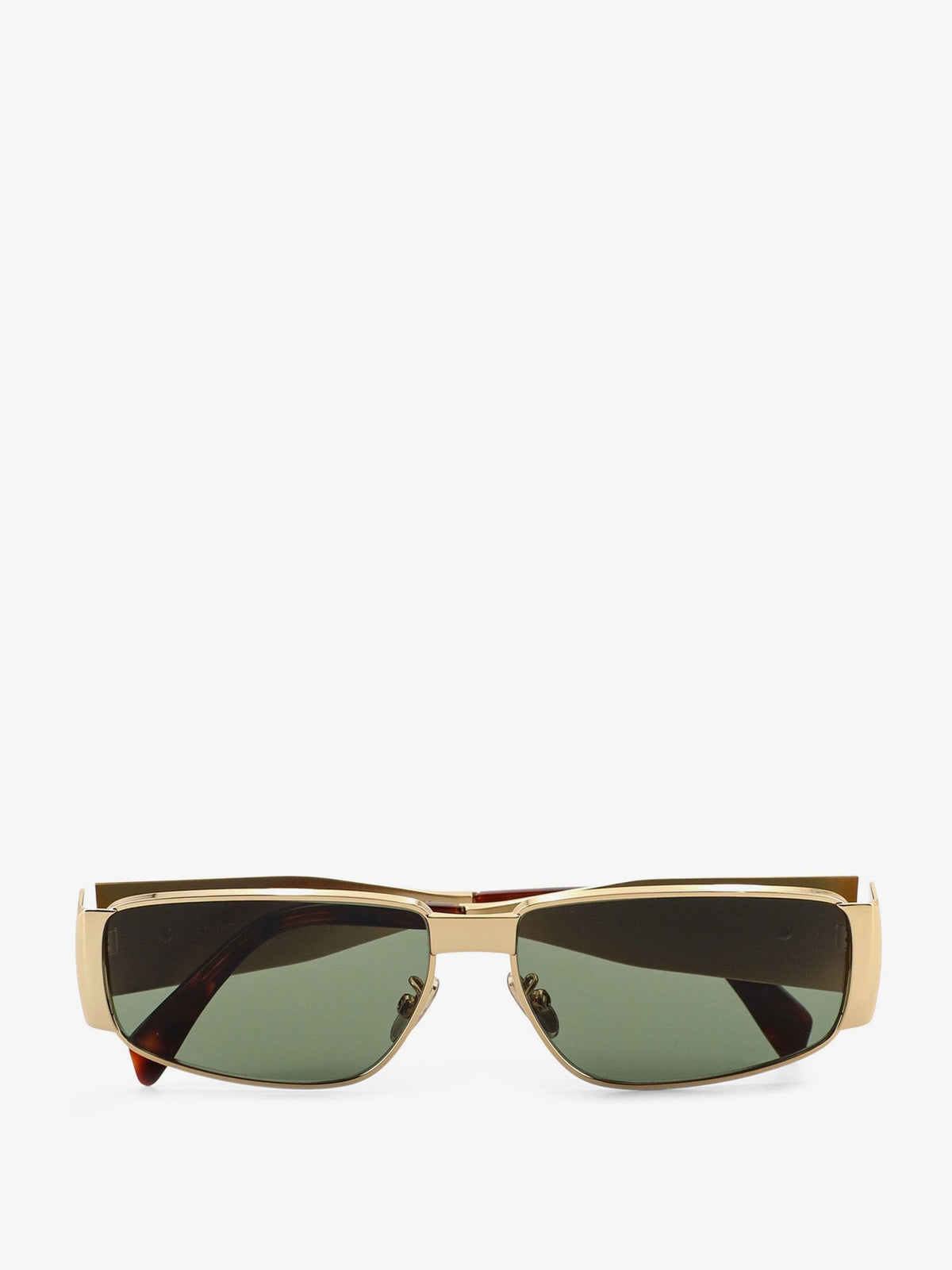 Celine Men's Metal Sunglasses Green