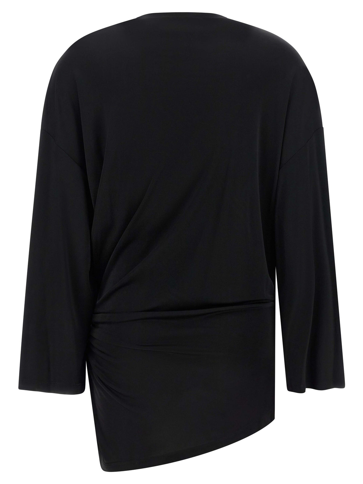 The Attico Metallic Detail Dress Black