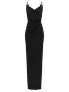 Coperni Metallic Dress Black