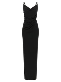Coperni Metallic Dress Black