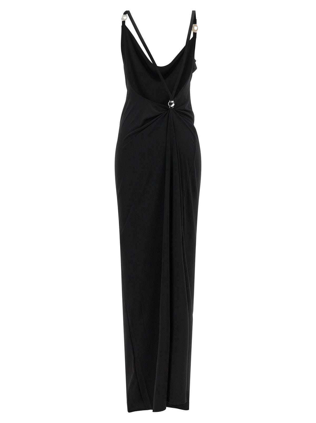 Coperni Metallic Dress Black, view 2