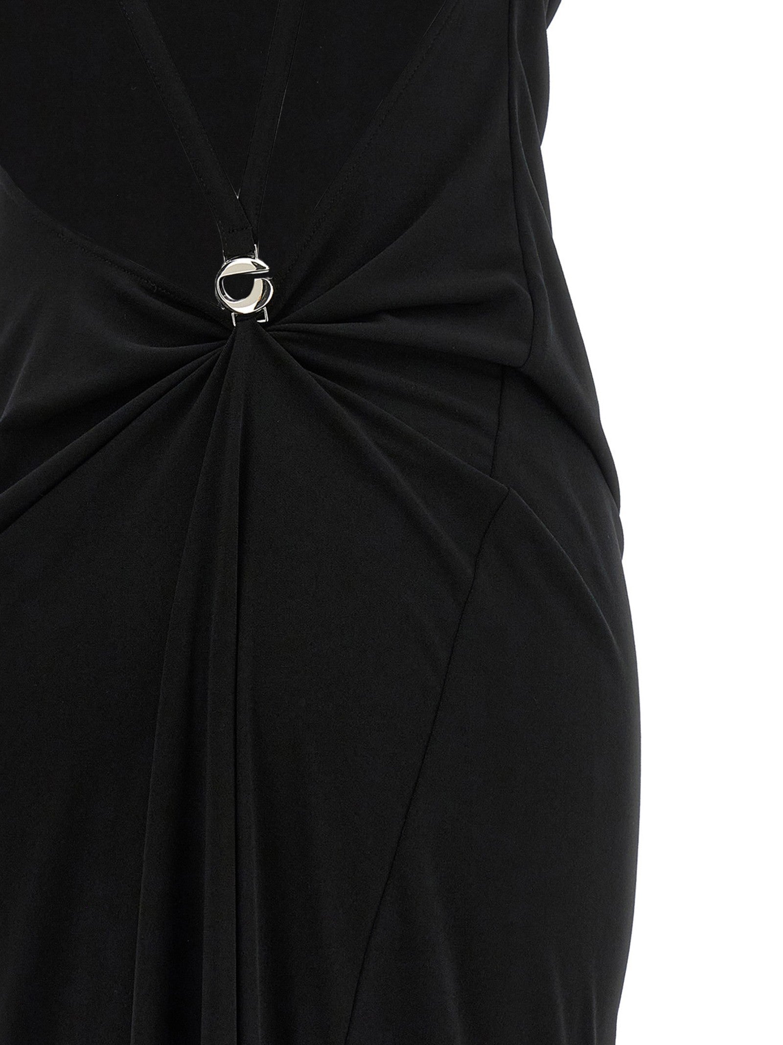 Coperni Metallic Dress Black