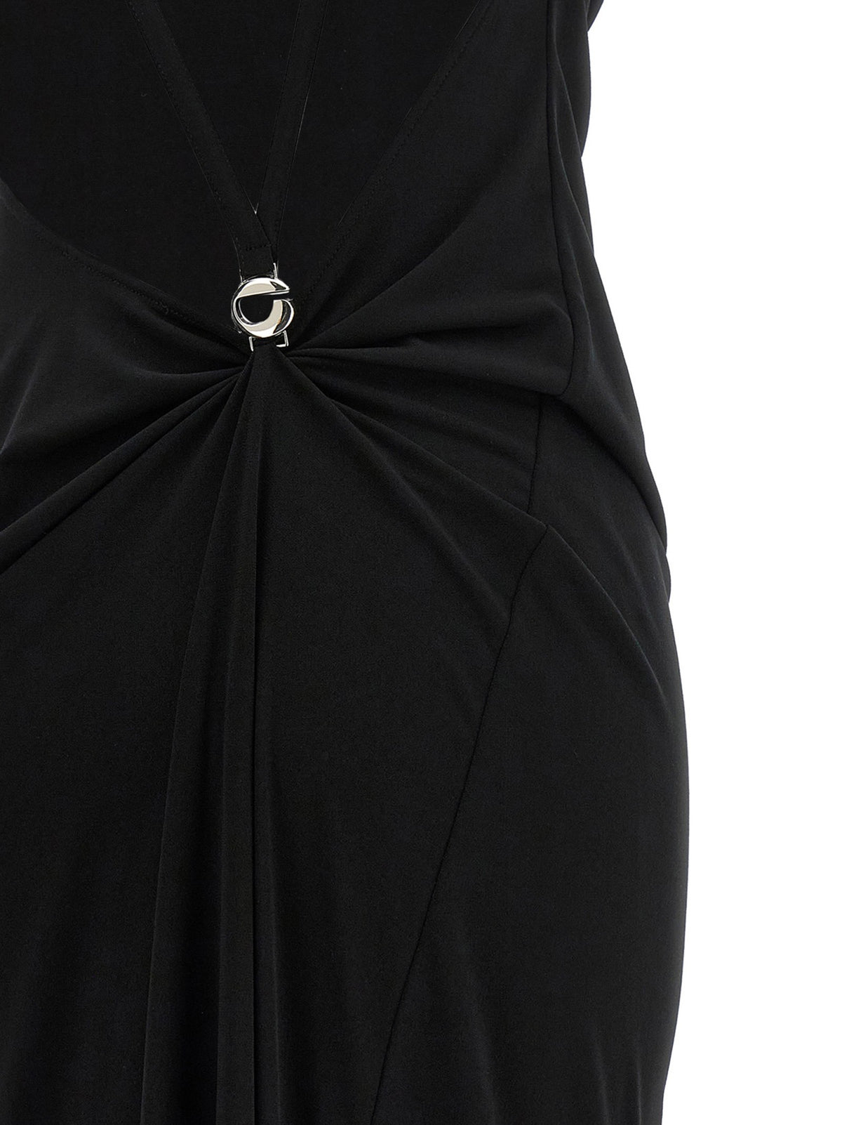 Coperni Metallic Dress Black, view 4