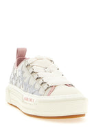 AMIRI Metallic Stars Court Low Sneakers Gold, view 2