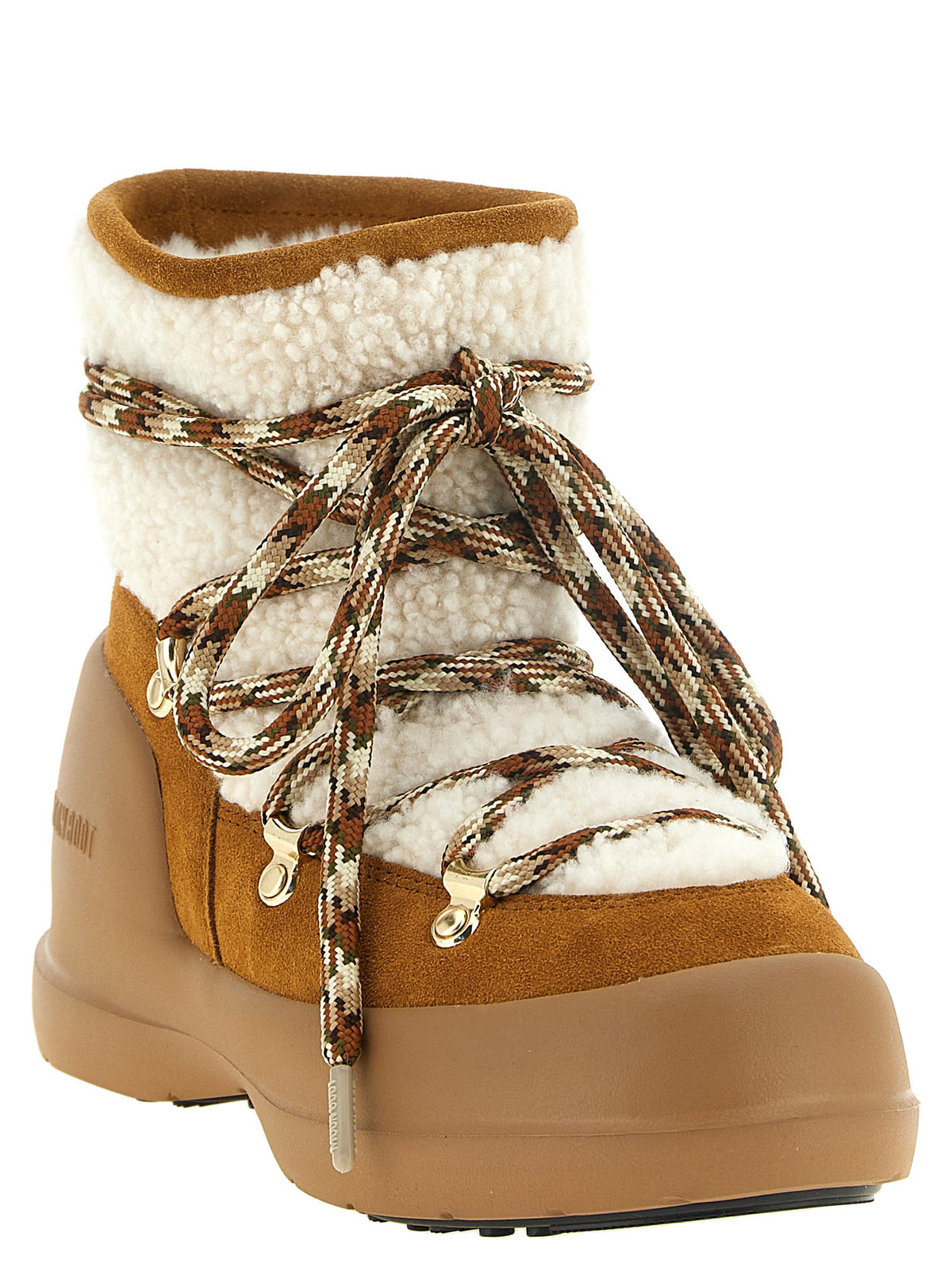 Moon Boot Mezzaluna Beige Ankle Boots Beige