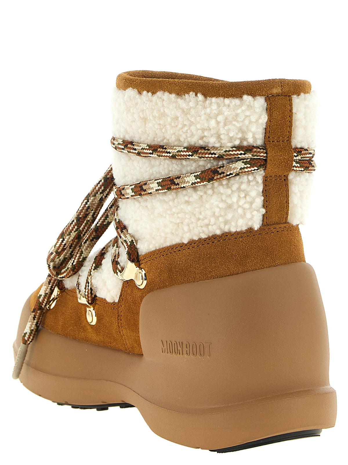 Moon Boot Mezzaluna Beige Ankle Boots Beige