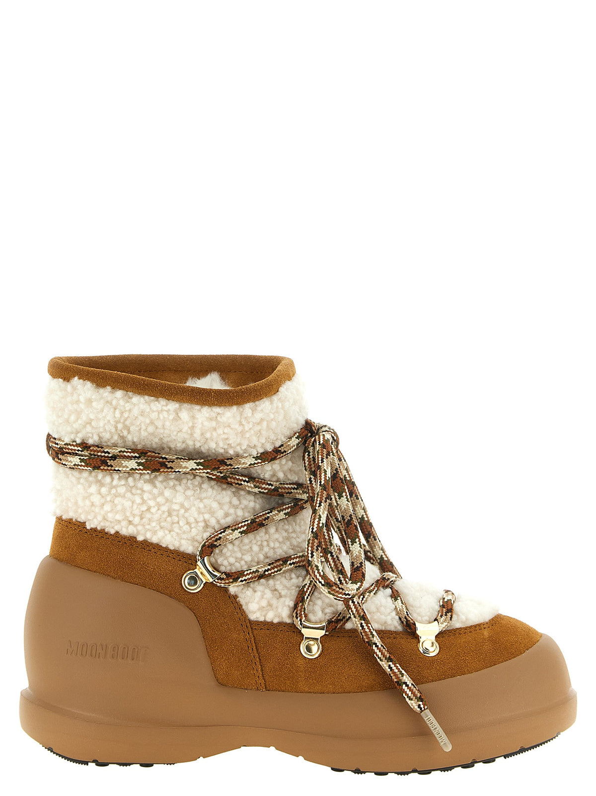 Moon Boot Mezzaluna Beige Ankle Boots Beige